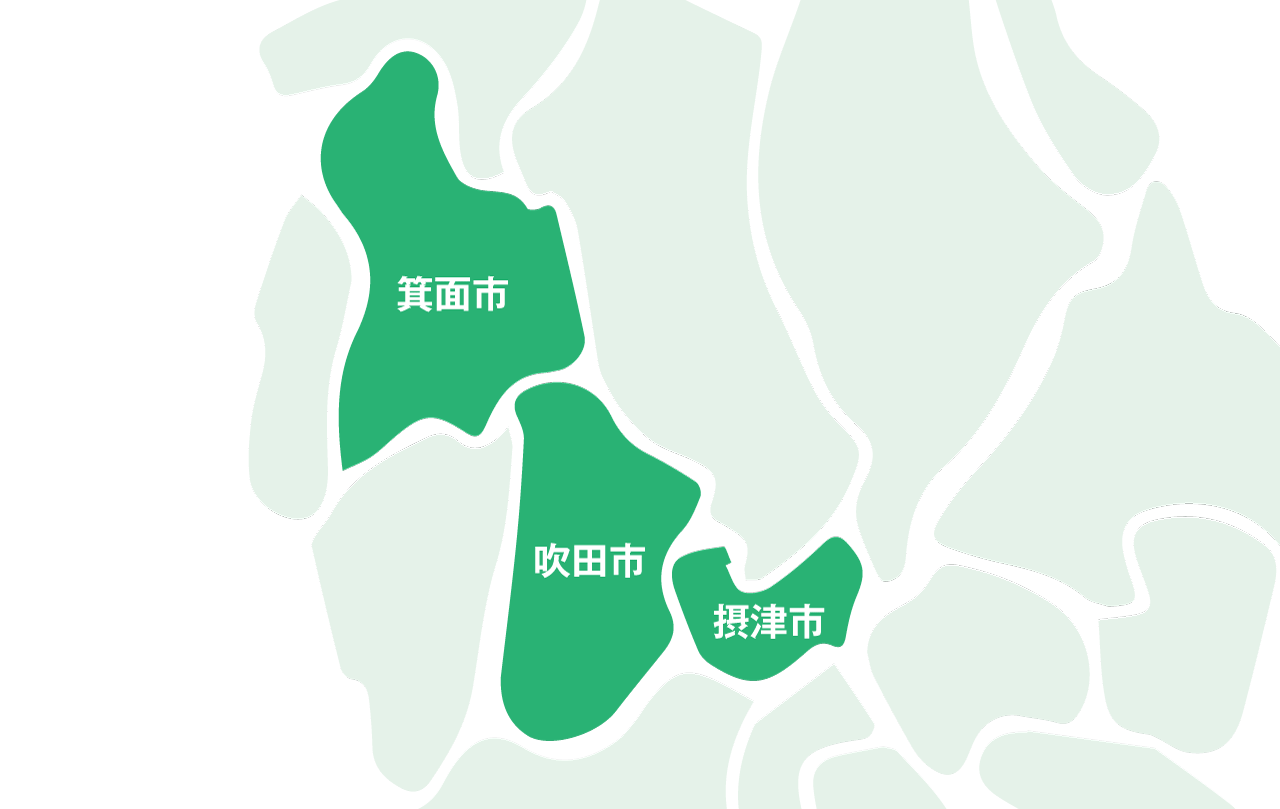 対応地域地図